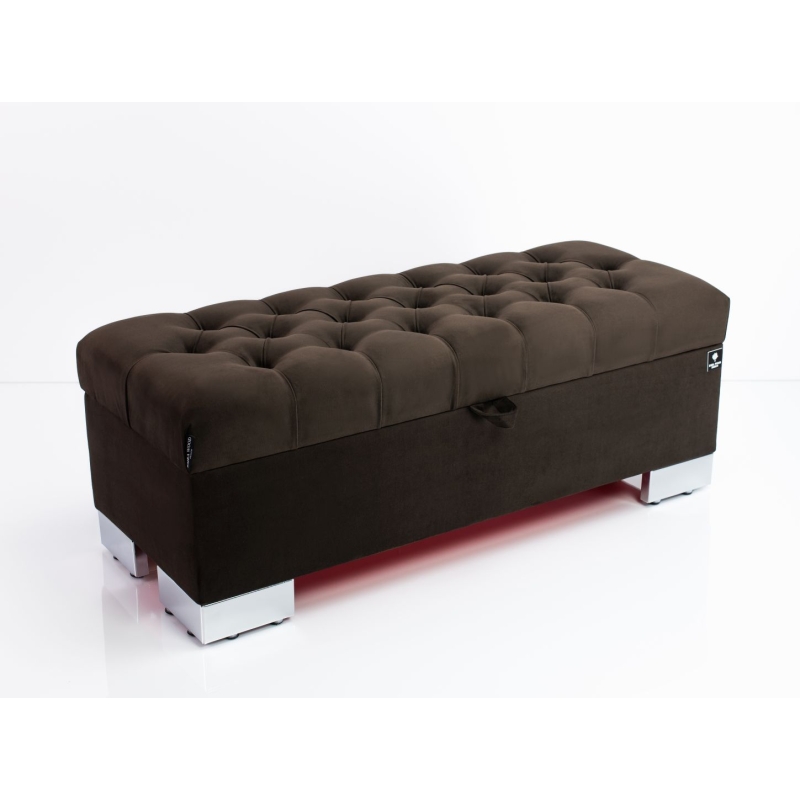 Tufted Storage Bench